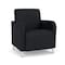 Lesro Siena Lounge Reception Guest Chair, 27 in W 29.5 in L 32.5 in H SN1101 - alternate 1